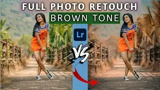 Full Photo Ko Kaise Edit Kare || Photo Me Brown Tone Kaise Dale || #editing #literoom_editing