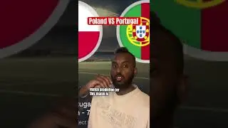 Match Prediction Poland VS Portugal