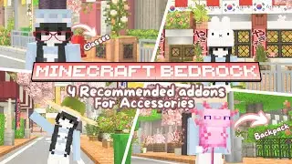 ִ•ᰔ Recommended Addons For Accessories Minecraft BE v 1.21+ 👒 ˊˎ