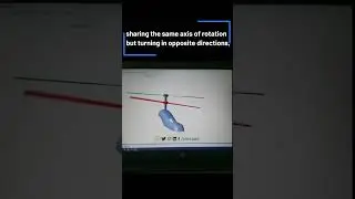 Helicopter Coaxial Rotor Modelling in CREO PARAMETRIC #shortvideo #shorts