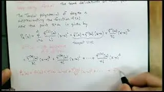 252.152.1 Tangent Line, Taylor Polynomial, Taylor Series 2