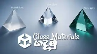 Game Development with Unity (Sinhala) | How to make Glass Material