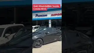 Toyota Corolla Hybrid WXB.| Sold | Black ❤️#toyota #blacklover #hybrid #youtubeshorts