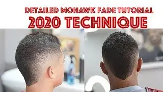 Mohawk Fade | Detailed tutorial