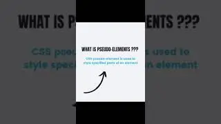 Before And After Pseudo Elements in css 