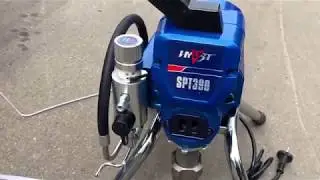 Аппарат "SPT390 Окрасочный" безвоздушного распыления для покраски под высоким давлением "Hyvst"