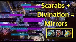 [3.24] Back to Basics - T17 Scarab + Divination Farm - Scarabs📉Mirrors📈
