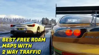 Best Free Roam Tracks with 2 way traffic - Assetto Corsa Mods