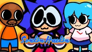 Sonkin Hackin But It's Sonk.rom and Ski and Mti - FNF Cover
