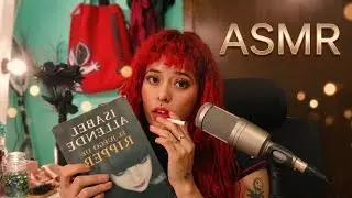 🚬 ASMR FUM4NDO y Leyendo con voz Suave parte 2 