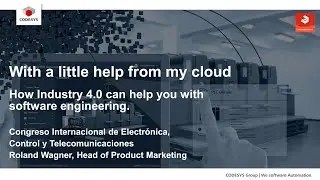 How the cloud and Industry 4.0 can help you with software engineering | Webinar | English