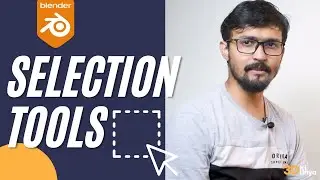 Class 05 - Selection Tools - Blender Course in Urdu/Hindi