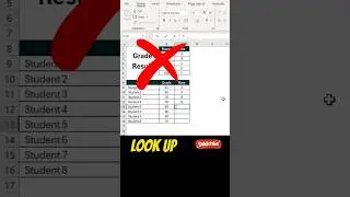 LOOK UP TUTORIAL in Excel.