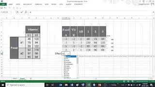 Full Factorial Design_ Effect using excel