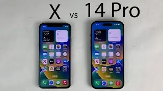 iPhone 14 Pro vs iPhone X Speed Test