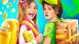 Anak Laki-laki Miskin vs Anak Perempuan Kaya | Cowok Kaya Naksir Cewek Bangkrut