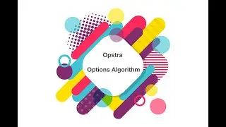 How to use Opstra Options Algorithm - An Option Trade Finding Application
