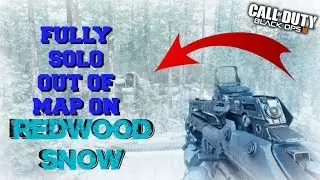 *FIRST* Fully Out of Map on Redwood Snow Solo! (2 Out of Maps) BLACK OPS 3