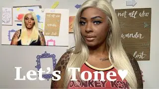 KARINA BY OUTRE FROM SAMSBEAUTY IN 613! LETS TONE THIS SYNTHETIC WIG FROM BRASSY TO ASHY!