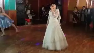 Песня мужу на свадьбе.Казахстан.Кокшетау 7 февраля 2015г.