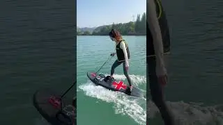 SURFING ! Chinese Electric Surfboard, Surfing Demo