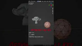 Blender Tips - Switch Object in Edit Mode