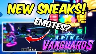 NEW SNEAKS in Anime Vanguards! (EMOTES & GAMEPASSES)