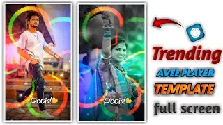 new trending full screen avee player template || avee player full screen template || 