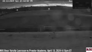 KHS Boys Varsity Lacrosse vs Proctor Academy, April 13, 2024 4:15pm ET