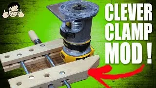 MUST SEE way to Modify woodworking clamps!