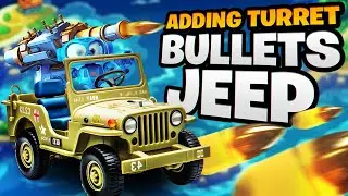 Adding Turret, Bullets, Jeep | Turret Behavior Construct 3 | Part 9