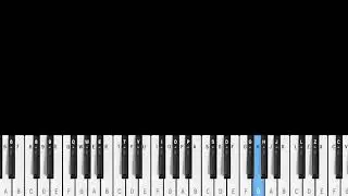 PLAYING HAPPY BIRTHDAY IN PIANO!!!