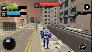 Russian Police Horse Robot Cop - Crime City Wars
