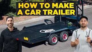 How To Build the ULTIMATE CAR TRAILER