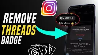 remove threads badge from instagram / remove threads badge