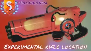 S-Class Experimental Rifle Multitool | Red & Orange Faded Decal | EUCLID | No Man's Sky
