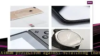 atFoliX Plastic Glass Protective Film compatible with Sony PSP-3000 Glass Protector, 9H Hybrid-Glas