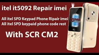 itel it5092 Repair imei Spd Scr Cm2 || itel it5092 boot key || itel it5092 change imei || Muzik 400