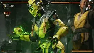 Cyrax/Sento 94% Wall Combo MK1