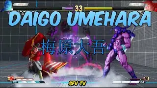 Daigo Umehara 梅原大吾 vs EVE in midsummer & forest guardian & UchuConbini - SFV CE スト5 CE 스파5