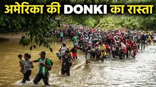 अमेरिका जाने का खतरनाक रास्ता | Donki kya hota hain | Darian Gap #usadonki #panama #usamexicoborder