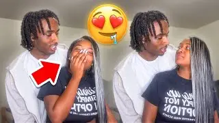 HUGGING MY BEST FRIEND FROM BEHIND TO SEE HER REACTION 😅😍
