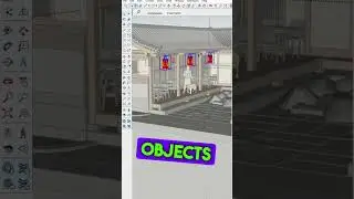 Quickly move objects into and out of groups in #sketchup with Paste In Place!