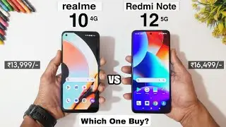 realme 10 4G vs Redmi Note 12 Pro 5g Speed Test Comparison | Helio G99 vs SD 4 Gen 1