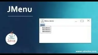 JAVA Swing  - Creating a Menu Using JMenu