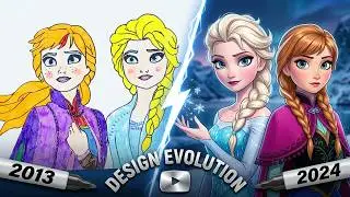 Холодное Сердце 2 | Как нарисовать Эльзу и Анну Frozen 2
