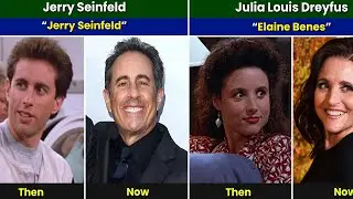 Seinfeld (1989) Cast Then and Now 2024