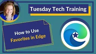 How to Use Favorites in Edge