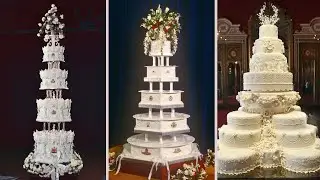 Os Bolos de Casamento mais icônicos da Família Real Britânica