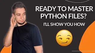 Mastering in Python: Essential Working with Files!